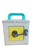 Lovevery The Lockbox Toy (“Realist”) Montessori Learning Toy locks Unlocks Wood