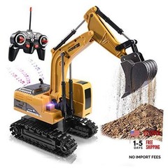 Construction Excavator Toy – Kids Toy Engineering Digger Truck, Remote Control