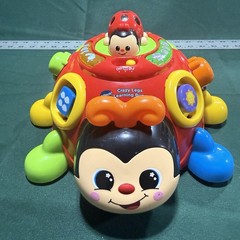VTech Crazy Legs Learning Bugs Lady Bug – Works – Lights & Sounds – Ships Free!