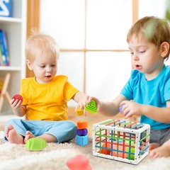 Baby Sensory Montessori Activity Toys for 1 2 Year Old Boy Girl, Early