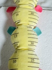 Musical Caterpillar Baby Toy Infants 6-12 Months with Multi-Sensory 20” EUC