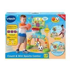 Vtech Count & Win Sports Center Basketball & Soccer Toddler Learning Toy