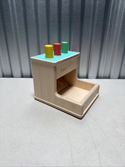 Lovevery Montessori Wooden Peg Drop Toy From Thinker Play Kit