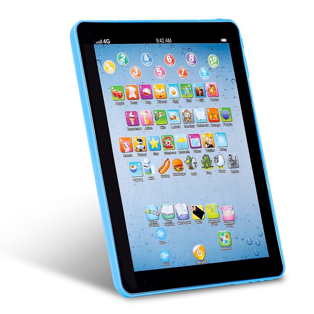 Kids Tablet Learning Pad Toddler Tablet Electronic Interactive Toy Educational