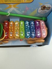 VTech Zoo Jamz Doggy Xylophone with Accessories For Kids 1.5-4 Years Open Box