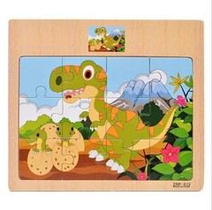 Wooden Jigsaw Puzzles for Kids Age 2 3 4 5 Toddler Puzzles Toys, Preschool Set 6