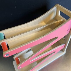 Lovevery Adventurer 16-18 Mo Race And Chase Ramp Only No Cars Wooden Made China