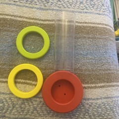 LOVEVERY Clear Tube & Stacking Rings – Explorer Kit (9–10 Months) Replacement