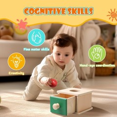 Montessori Toys for Babies 6-12 Months,1 Year Old,8 in 1 Learning Educational…