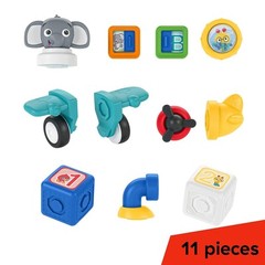 Baby Einstein Connectables 11 Piece Set STEAM Learning Magnetic Blocks
