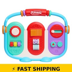 Playskool Flip & Fun Sensory Board Toy for Toddlers, 4-Piece Set