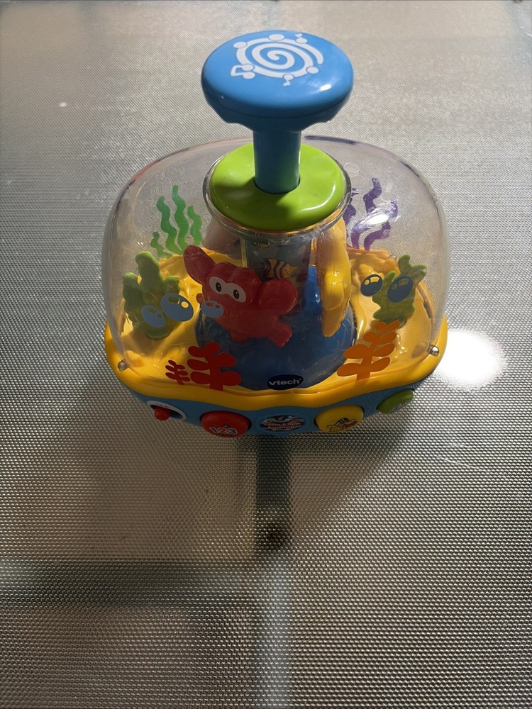 VTech Learn & Spin Aquarium: Interactive Baby Toy, Lights, Sounds, Music, 6-36 M