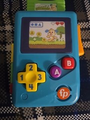 Fisher-Price Laugh & Learn Lil’ Gamer Musical Activity Learning Toy [G1] Works