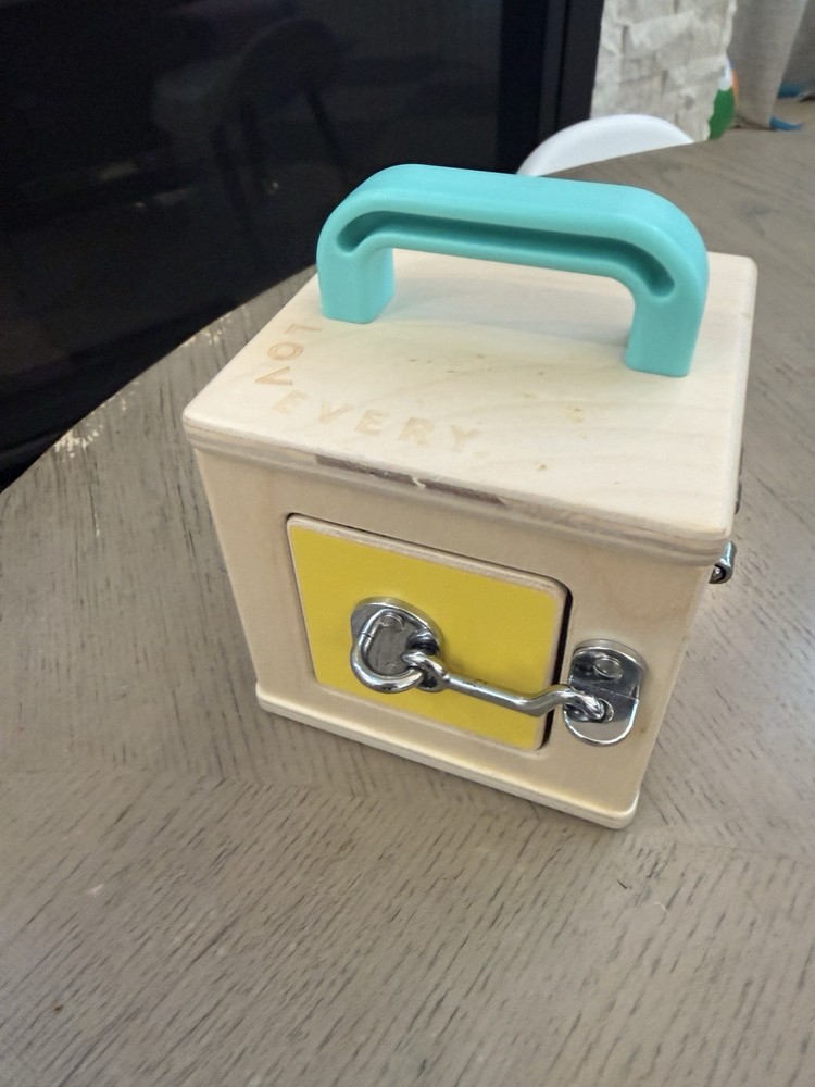 Lovevery Lock Box Realist Play Kit Montessori Toy for 19-21 Months