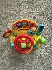 VTech Turn and Learn Driver Kids Educational Toy Sound Music Ages 0-5