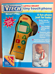 Vintage VTech Smart Play Tiny Touch Phone Sealed In Box