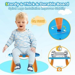 Light Blue Magnetic Drawing Board – Educational Toddler Toy