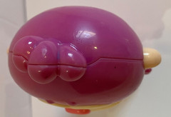 Fisher Price Mattel Laugh & Learn Purple Monkey Plastic Rattle Figure 2013
