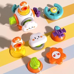 Montessori Sensory Toys for Toddlers 1-3 – Travel Activities Busy Board Cube …