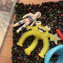 Outer Space Sensory Bin Creativity For Kids Imaginative Play 3+