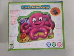 Count and learn octopus