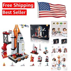 Non-Toxic Space Exploration Shuttle Toys: 12 Models for Boys Age 6-12 – 566 PCS