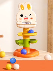 Montessori Ball Drop Toy Baby Stacking Tower Educational Toddler Learning Toy