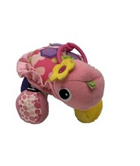 Infantino Topsy Turtle Mirror Rattle Hanging Toy Plush READ