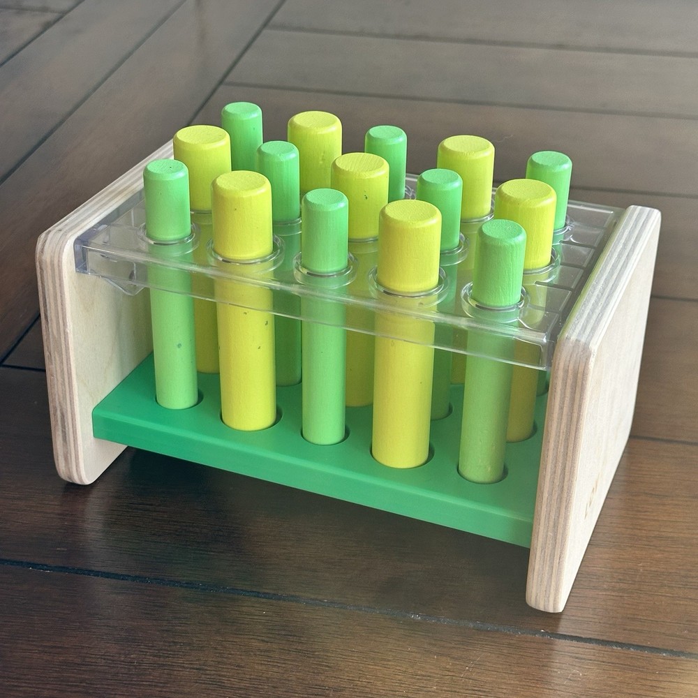 Lovevery Wooden Posting / Peg Stand | 22-24 months