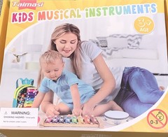 Kids Musical Instruments, Approx 30 Pieces. Wooden Percussion Instru