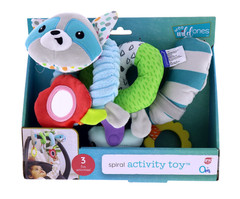 Infantino Wee Wild Ones Spiral Activity Toy