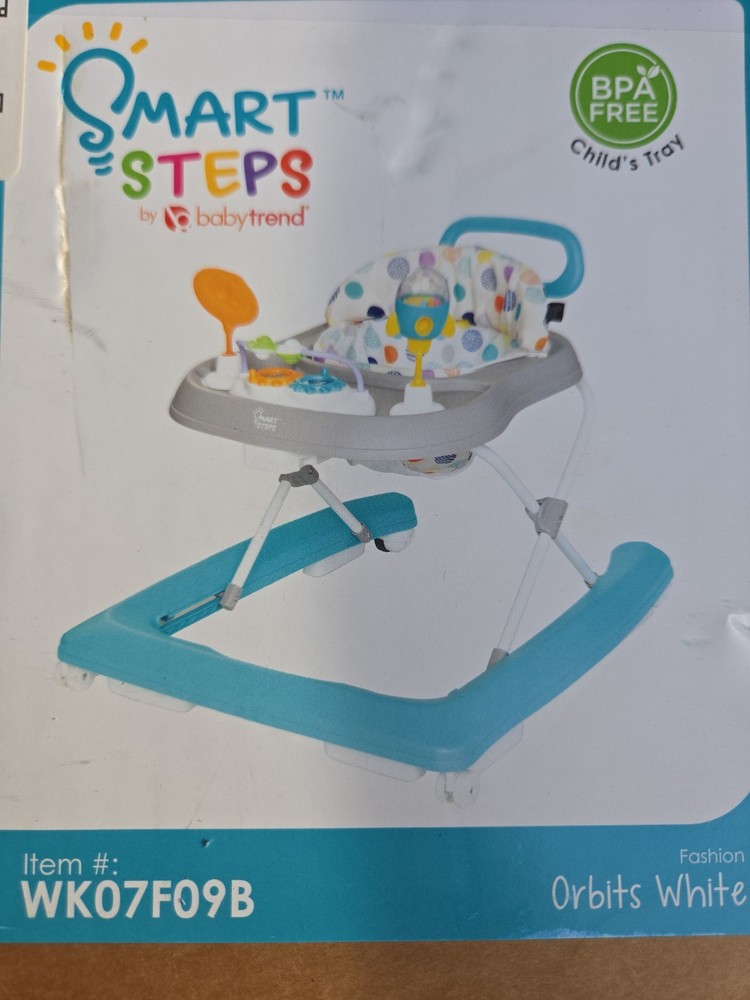 Smart Steps Trend Plus 2in1 Activity Walker with Deluxe Removable Toys, WalkB…
