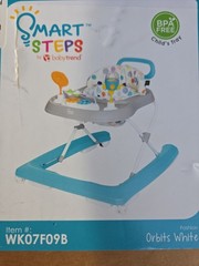 Smart Steps Trend Plus 2in1 Activity Walker with Deluxe Removable Toys, WalkB…