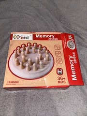 Kids Wooden Memory Match Stick Chess Game Educational Brain Training Toy Gifts