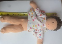 Lovevery Organic Cotton Gender Neutral Plush Baby Doll Avery Montessori