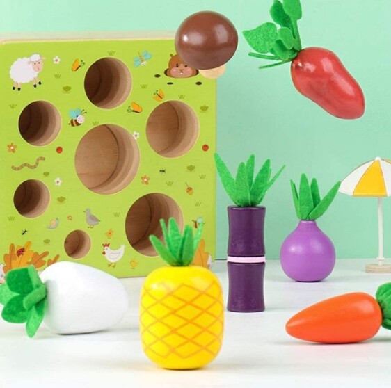 Children’s toys Happy Farm Carrots and fruits Happy Farm Early education toys