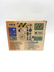 Montessori Toddler 1+ Busy Board Wooden Sensory Board LED Lights & Switches, NEW