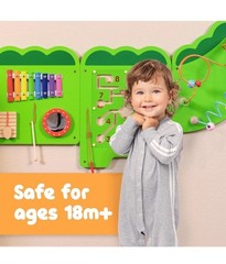 SPARK & WOW Crocodile Activity Wall Panels – Ages 18m+ – Montessori Sensory T…