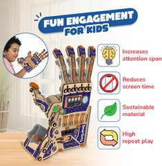 DIY Robotic Mechanical Hand STEM Toy for Kids 8-14 Years Old | Parents Choice Aw