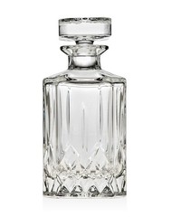 Godinger Silver Art Oxford Crystal Collection Whiskey Decanter With Stopper…