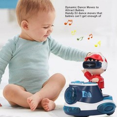 Toddler Music Toy, Bouncing Beat Flashing Light Dancing Music Toy with Universal