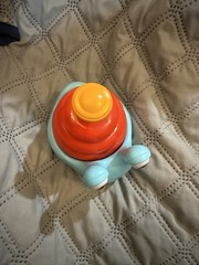 B. Toys Battat My B Light Up Snail Ball Popper Baby Toy Escar-Glooooow