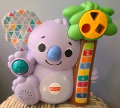 Fisher-Price Linkimals Counting Koala Baby Learning Toy Tested Working