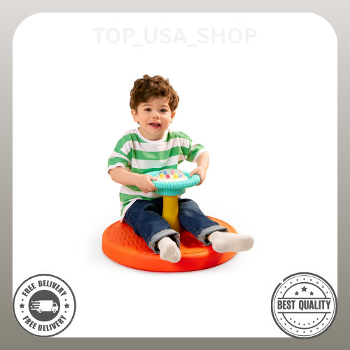 Battat Twist & Spin Activity Toy 3 Pieces with Ball Popper, Toddler 18 Months