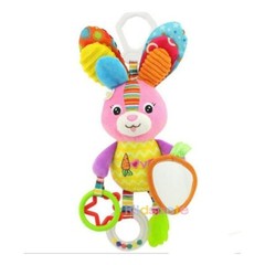 Baby Rattles Toys Hand bell Rustle Soft Doll Colorful Infant Baby Crib Toy