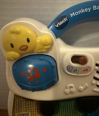 VTech Monkey Band Music Center Keyboard Piano Lights Sounds Learning Toy-working