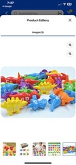26PCS Dinosaur Alphabet Learning Toys -Uppercase & Lowercase, Preschool Activity