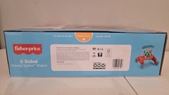 Fisher-Price 2-Sided Steady Speed Baby Walker Push Toy Lights Sounds 6-36M