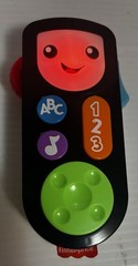 Fisher-Price Laugh & Learn Stream & Learn Remote Electronic Learning Toy w Batt.