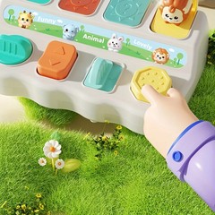 Pop Up Animal Learning Box Toy Kids Gift